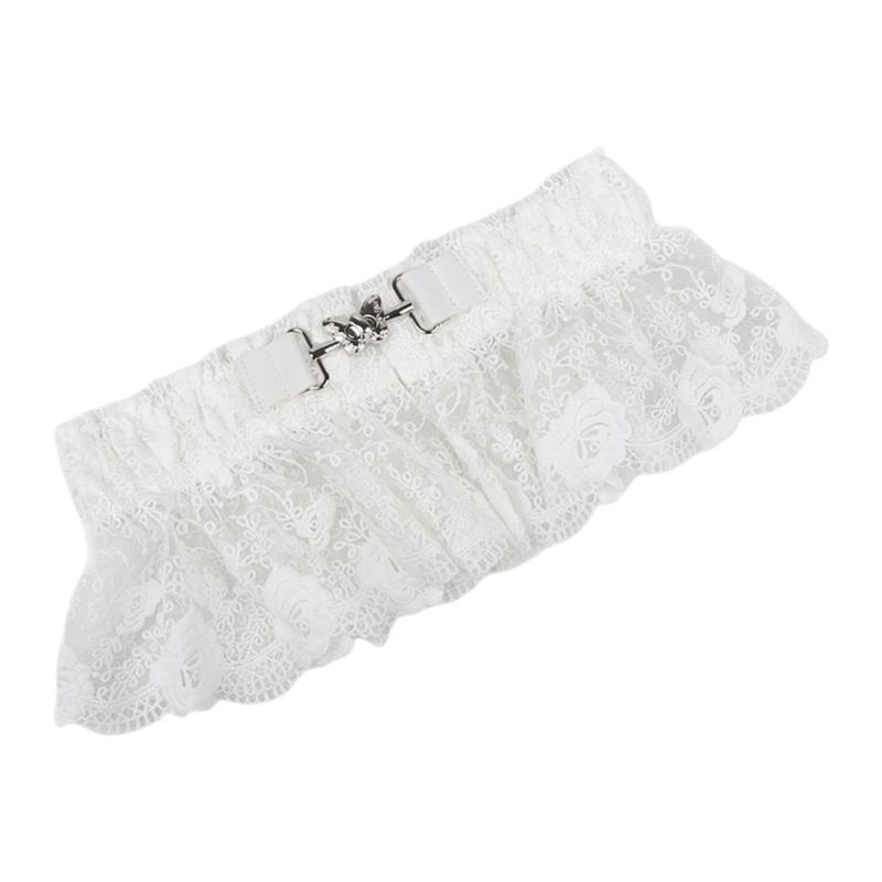 

Регулируемый пояс-корсет Эластичный поддерживающий эластичный пояс Для повседневной носки Фитнес Тренажерный зал Классический Черный Кружево белый