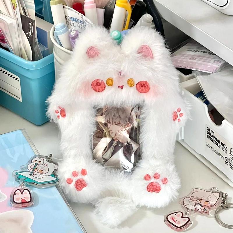 Cartoon Photocard Holder Binder Album Photocards Binder Cards Collect Book Binding Machine Photo Card Case Kpop Photo Albums