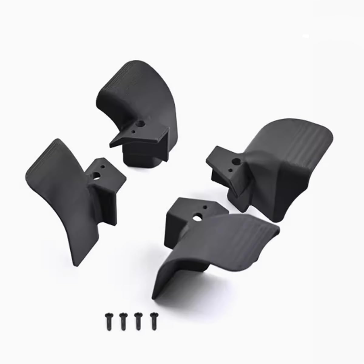 

XBERSTAR RC Mudguards for Tamiya XV-02 XV02 1/10 RC Mud Flaps (4 Replacement Flaps) Upgrade Parts