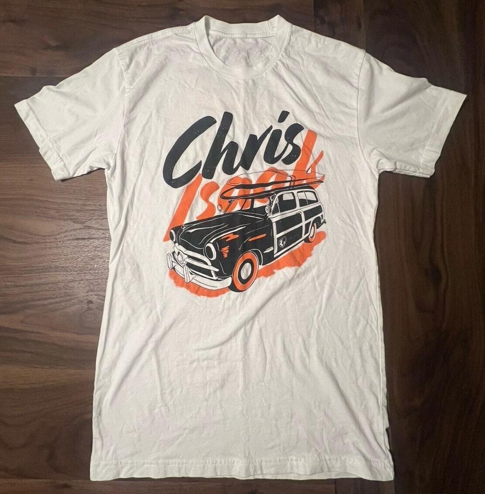 Chris Isaak  2019 Cotton White Shirt Unisex Concert S to 5XL MQ199 Unisex T-Shirt S