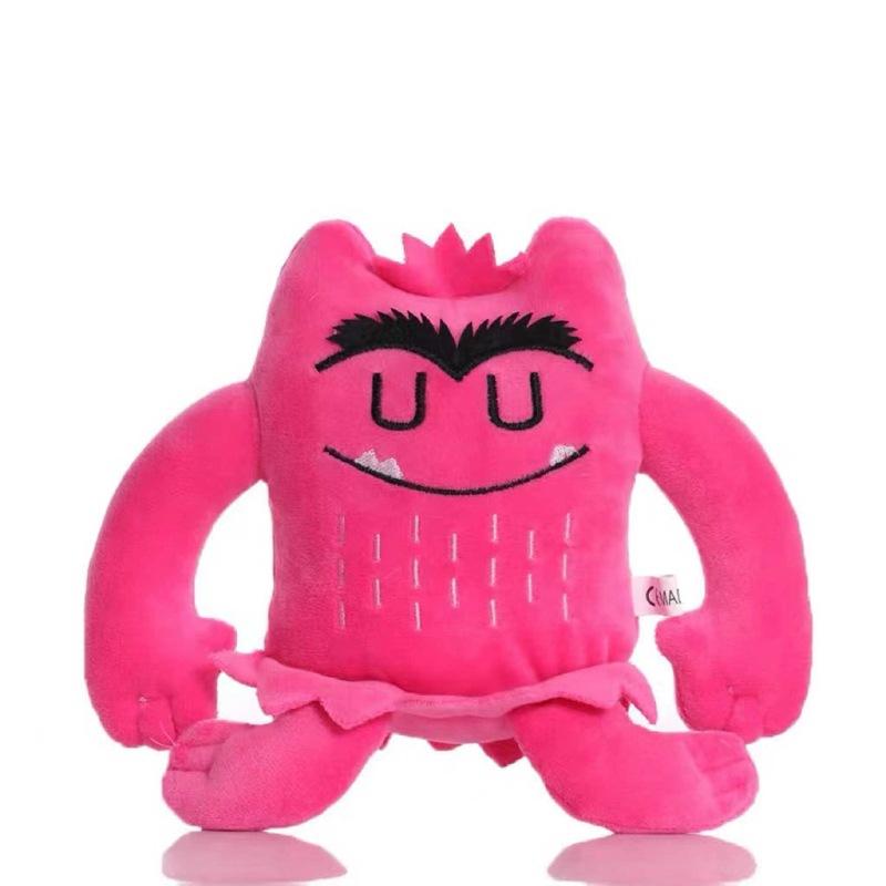 Ny Söt 6 Färger Färgmonstret Gosedjur Djur Mjuka Uppstoppade Dockor För Barn 1st/Förpackning Gosedjur