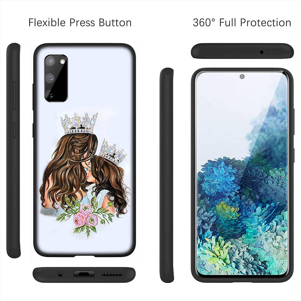 Cover for iPhone 17 16 15 Xiaomi Poco Redmi Note 14 13 12 11 Pro Max Samsung Galaxy S25 S24 OPPO Huawei Woman Baby Girl Mom Family Boy Cute Phone Case