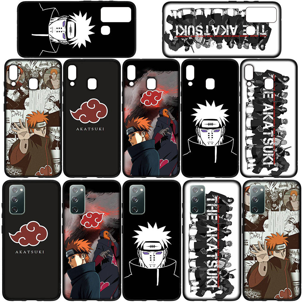 Cover for iPhone 16 15 Xiaomi Redmi Note 14 13 12 11 Pro Max X 8 9 16e Samsung Galaxy S25 S24 S23 Moto G54 OPPO Huawei Anime Pain Akatsuki Phone Case