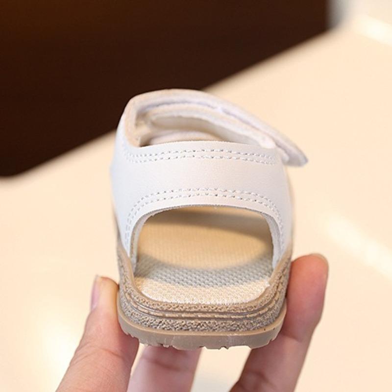 Summer Toddler Closed Toe Sandals Soft Sole Anti-Collision Walking Shoes For Boys Girls