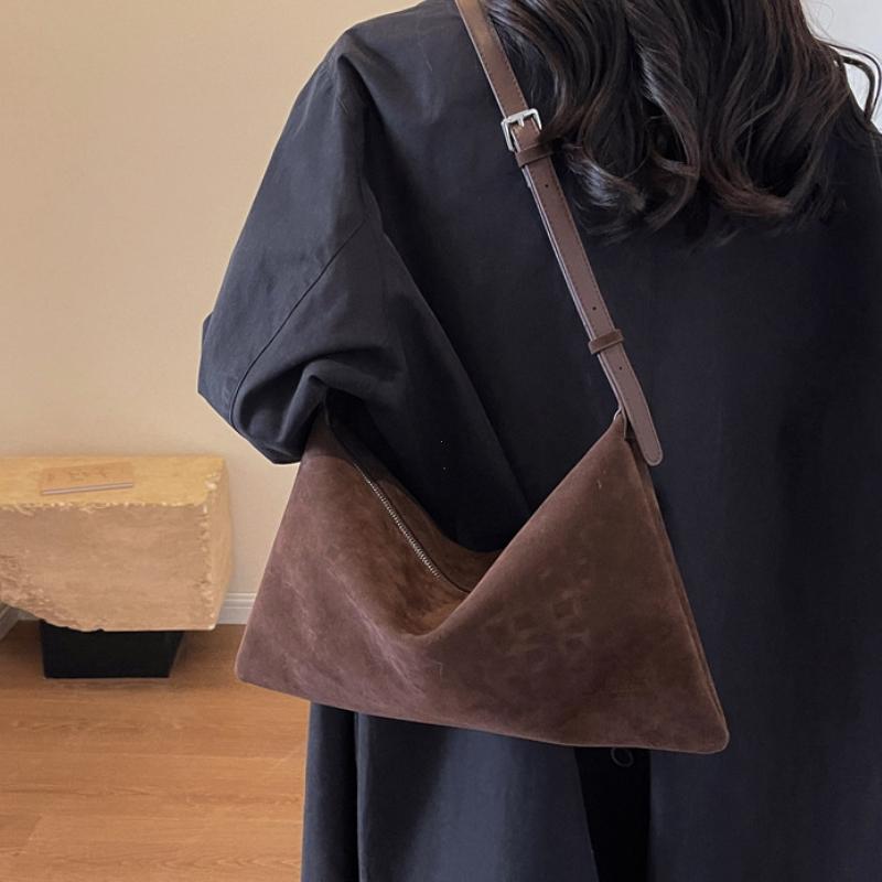 This Year New Lazy Style Retro Single Shoulder Underarm Bag Minimalist Tote Bag Large Capacity Commuting Bag Crossbody Bags