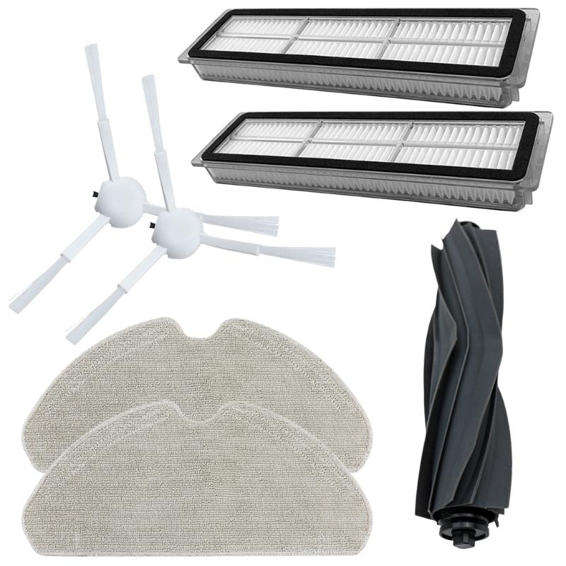 Vacuum Cleaner Mop Filter Side Brushes Replacement Part Sweeping Robot Accessories for D10S Vacuum Sweeping Robot 1