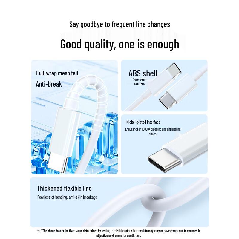 Kevo USB-C zu USB-C PD Schnellladekabel