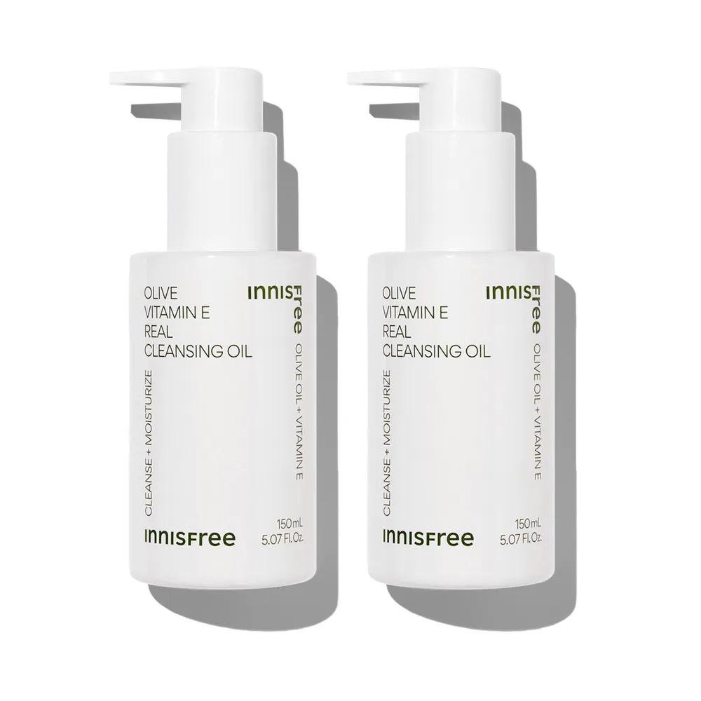 Olive Vitamin E Real Cleansing Oil 150mL (2 bottles)