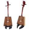 Miniature Morin Khuur (horsehead fiddle) model, Chinese musical instrument, educational toy with stand, perfect for birthdays, Christmas, and New Year