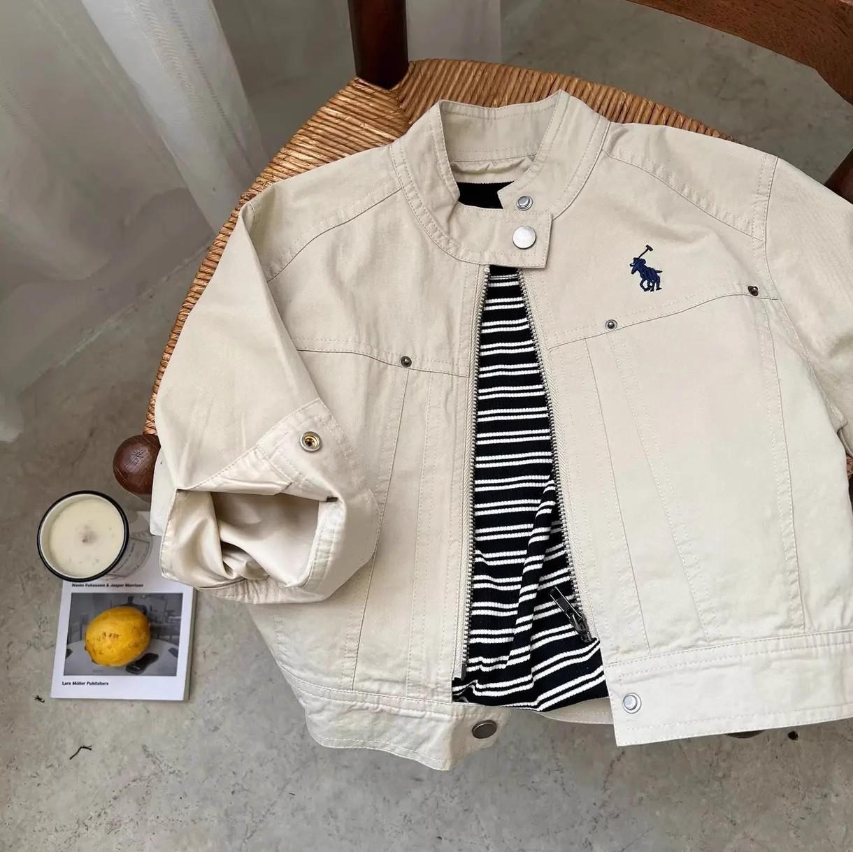 

Дитяча куртка-вітрівка на блискавці з капюшоном - Колекція Весна/Осінь 2025 для хлопчиків та дівчаток Size 100