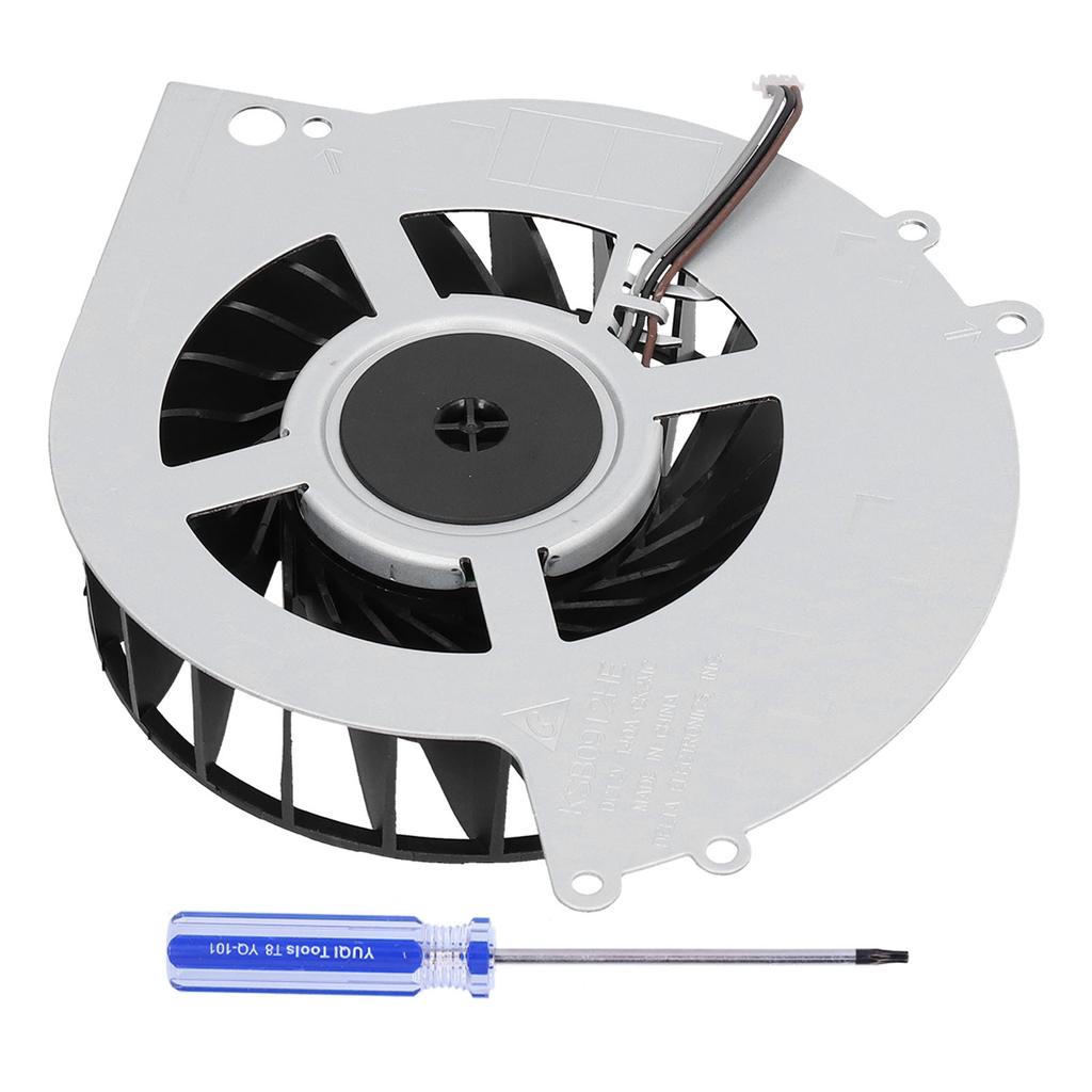 Game Console Cooling Fan Cooling Components Replacement Cooler for PS4 CUH‑1000A