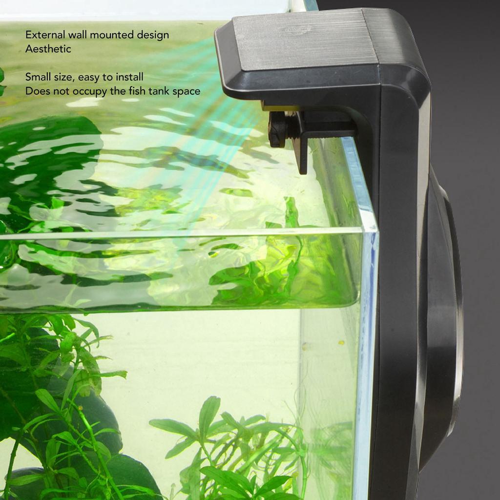 Aquarium Cooling Fan Wall Mounted Fast Heat Dissipation USB Connector Fish Fan with Timer