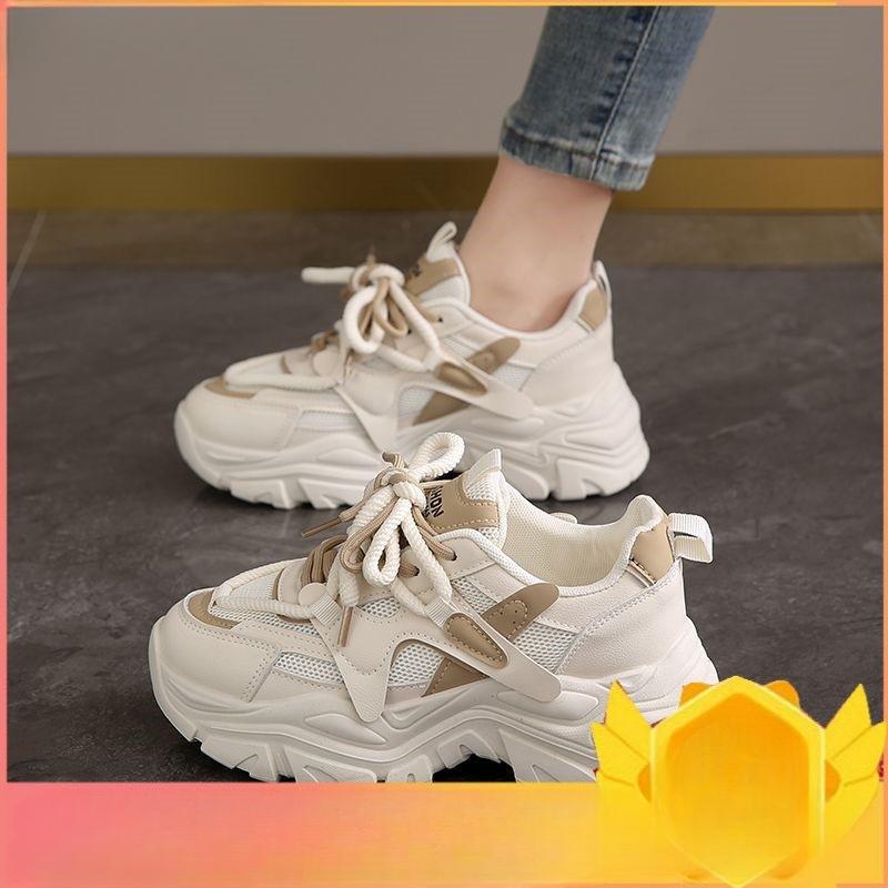 Ultra-light Dad Shoes Women's New Foot-showing Small Shoes Spring Fashion Casual Platform Sports Shoes