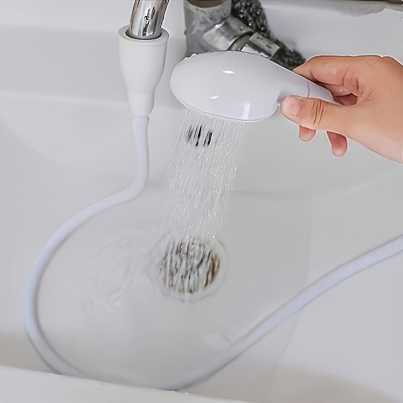 Multifunctional Faucet Sprinkler - Shower Head Extender with Drain Filter & Hose, Sink Cleaning Tool for Bathroom, Pet Bath Supp