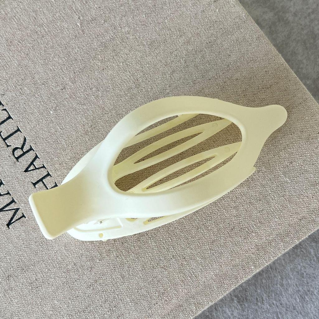 Matte Non-Slip Duckbill Hair Clip for Updo - Solid Color, Large Size