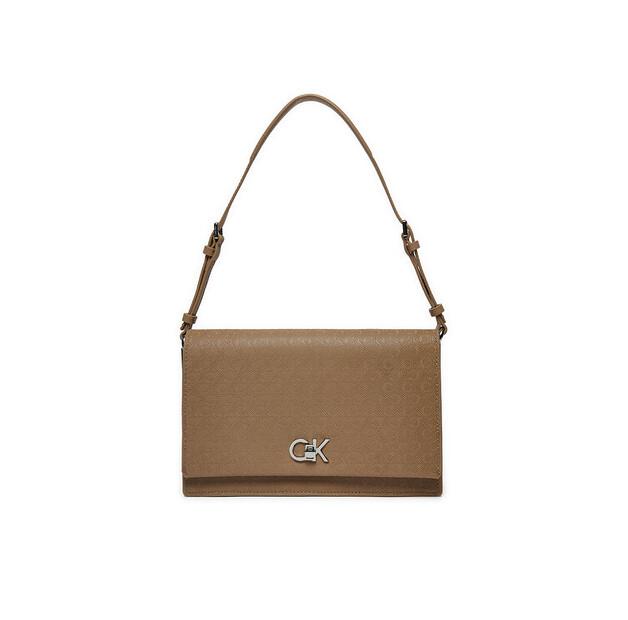 

Сумка Calvin Klein Calvin Klein Ck Elongated Shoulder Bag_Mono K60K613139 бежевый