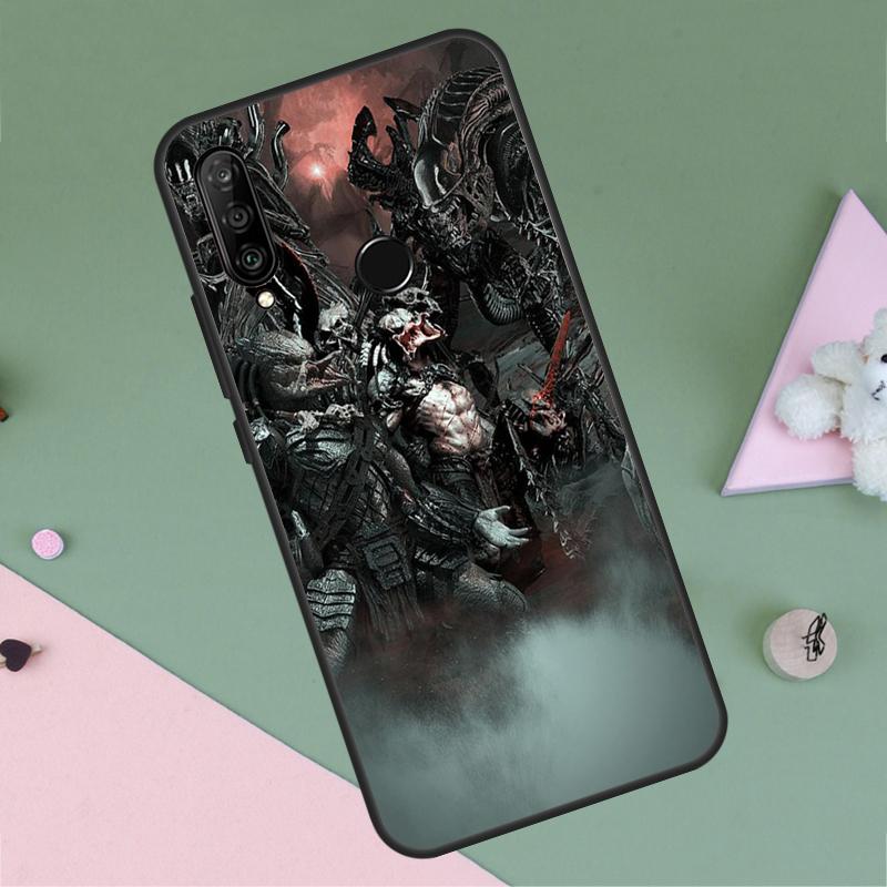 Alien Vs Predator For Huawei P40 P20 P30 Lite P60 Pro Nova 10 9 SE 5T 12i 12s 11i Y91 Y90 Y60 Y70 Y72 Y61 Case