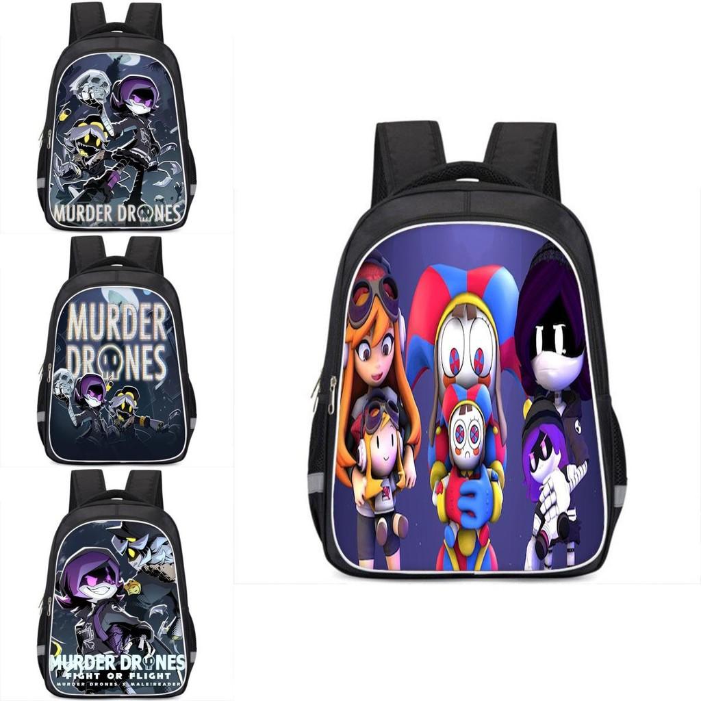 Durable Oxford Cloth Murder Drones Plush Backpack Large Capacity Anime Series