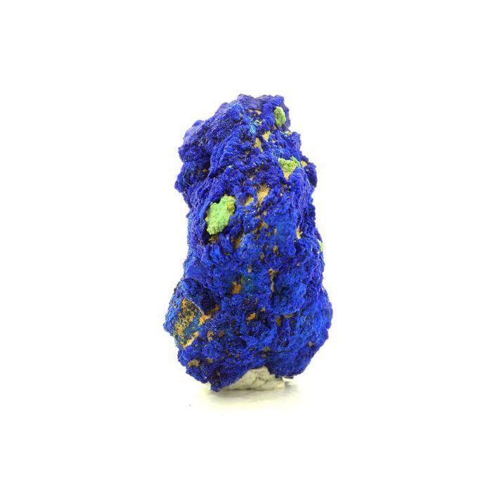 Pierres et Minéraux. Chessylite (Azurite). 34.5 ct. Chessy-les-Mines, France.