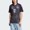 adidas FC Bayern Munich 23/24 Away Slim Fit Short Sleeve Jersey Men Black HR3719