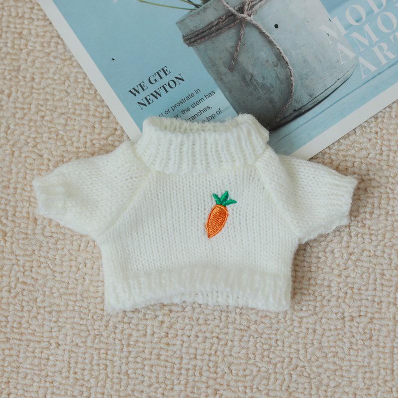 20cm Cotton Doll Accessories: Plush Dog Sweater, Scarf, Hat Set