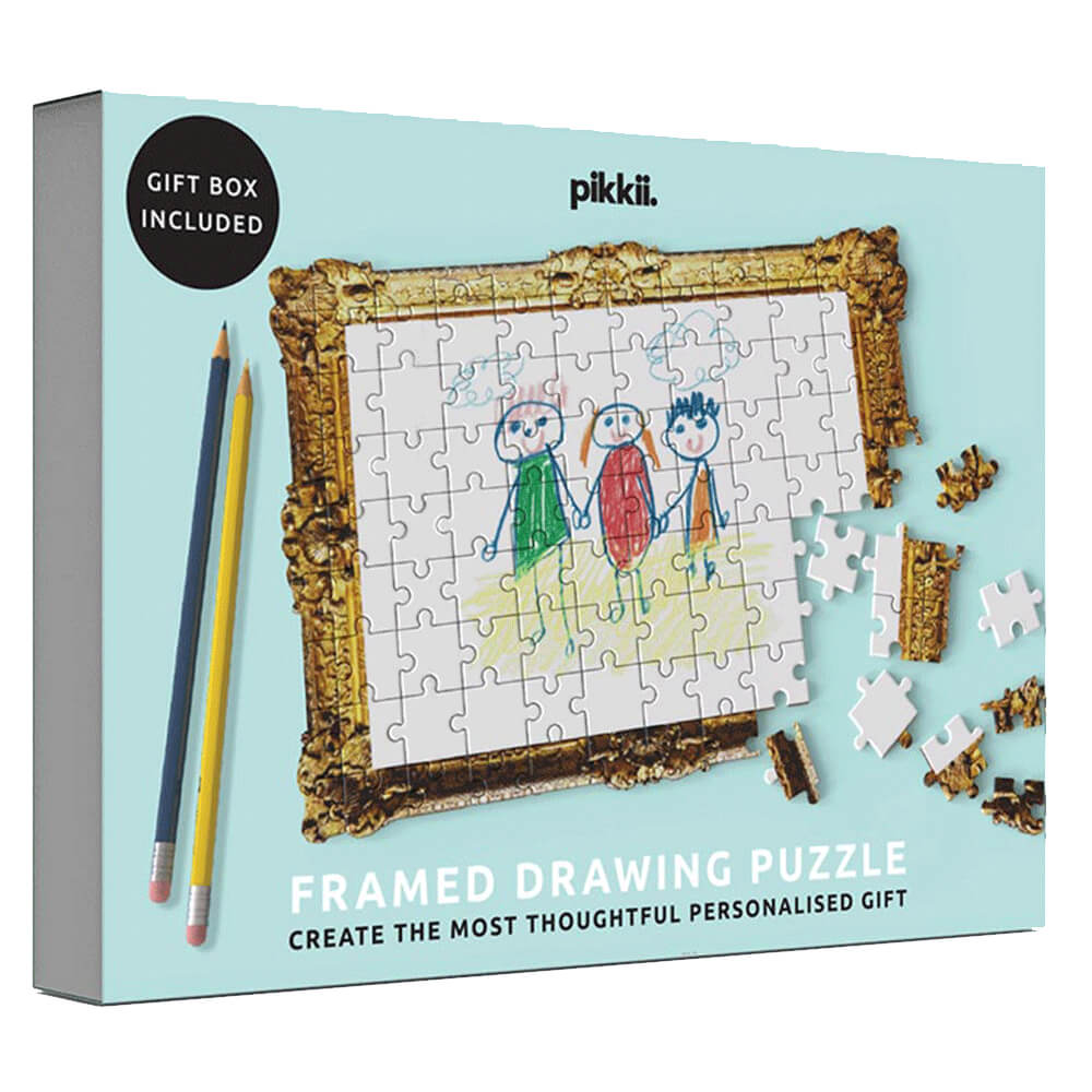 Pikkii Jigsaw Puzzle (Framed Drawing)