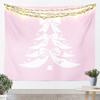 Merry Christmas Tapestry Santa Claus Wall Art for Living Room Bedroom Snowflake Wall Hanging Blanket Holiday Gift Home Decor