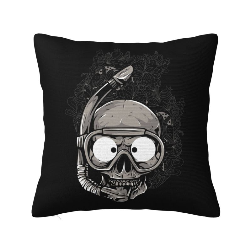 Born To Dive Throw Pillow Case Cm Decor Home Diver Scuba Diving Cushion Cover Polyester Pillowcase Doublesided Printing