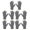 5 Pairs Wear Resistant Non Slip Garden Gloves Durable Breathable Gardening Working Gloves