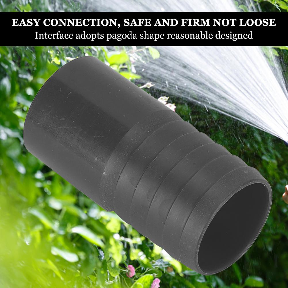 PVC Eco‑Friendly Water Pipe Connector Safe Hard Tube to Hose Easy Connection Adapter(Red 25mm)