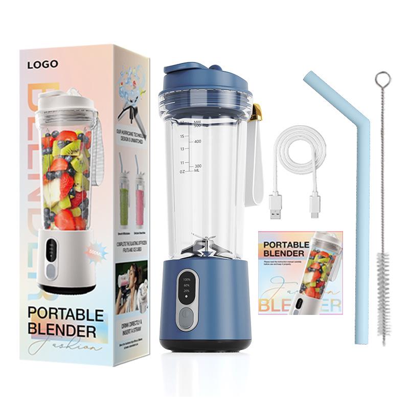 Portable Multifunctional Blender & Juicing Cup - 600ML Upgraded Ice Crushing Juicer