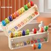 Color Matching Early Education Toys Wooden Bee Color Sorting Toy Montessori Toy Logical Thinking Game for Boys Girls Toy Gifts