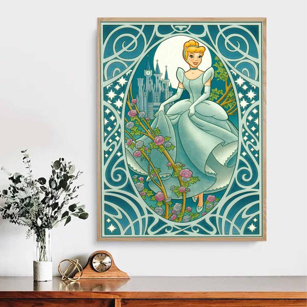 5D Diy Diamond Painting The Princess On The Branch Full Drill Rhinestones Mosaic Embroidery Handmade Products Home Decor Gift