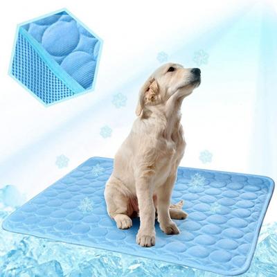 Pet Ice Mat Kennel Dog Mat Pet Ice Silk Mat Cat Cooling Mat Washable Dog Cooling Mat Cooling Mat Blanket