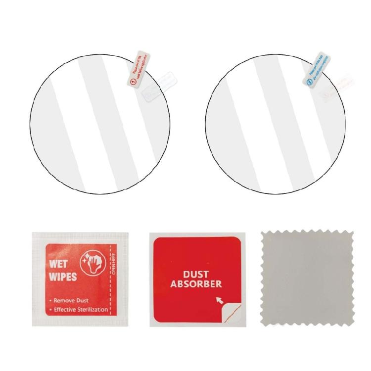 

2pcs Glass Film Shockproof Clear Protector Film for Clock Alarmo Scratchproof Protective Film Screen Protector Film 1