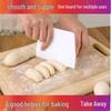 Ri Yue Xing Chen Silicone Plastic Dough Scraper 2-Piece Set
