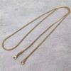 Round Snake Chain Hip-Hop Stainless Steel Necklace Snake Bone Chain Simple And Versatile Personality