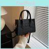 Felt Color Solid Small Square Crossbody Bag Card Pocket Casual Street Women