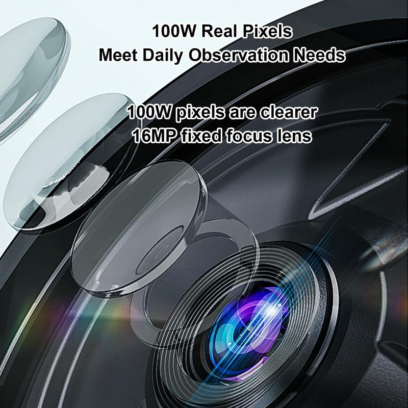 Portable Digital Magnifier Handheld Magnifying Glass with 2.0 Inch Screen 100W Pixels