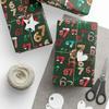 Christmas Gift Wrapping Paper Roll Holiday Decorative Packaging Material