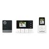 ELPA TV Door Phone Wireless Intercom No Wiring Required Automatic Recording Wide Angle Camera with LED Light Battery Operated DHS-TMP2320