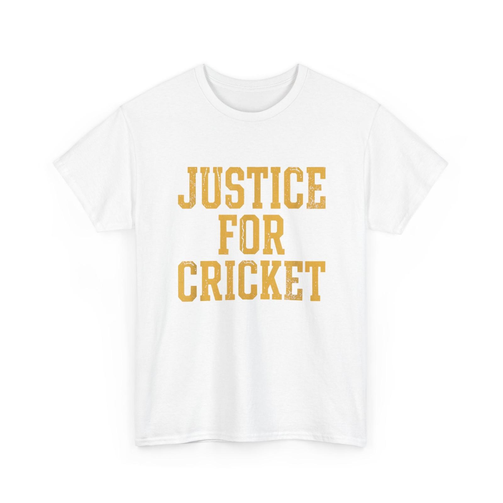 Justice for Cricket Men Shirt S