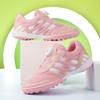 2025 Summer Velcro Breathable Mesh Children's Football Shoes Campus Football Sports Shoes Professional Non-slip Training Shoes