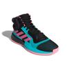 Adidas Marquee Boost 'Black Shock Pink Aqua' Sneaker EH2373