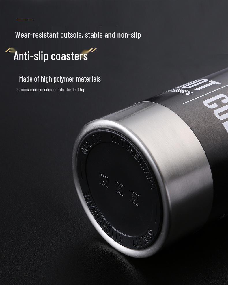 Kubek termiczny podróżny ze stali nierdzewnej 316 o dużej pojemności: Przenośna, Wysokiej klasy Sportowa Butelka na Wodę