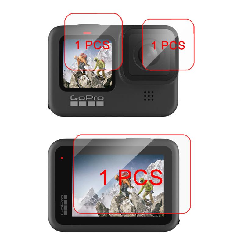 Ochranné sklo na displej pro GoPro Hero 12 11 10 9 Black Ochranná skleněná fólie na objektiv pro Go Pro Hero9 10 12 Příslušenství