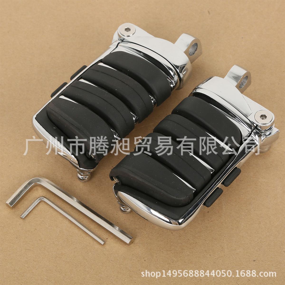 

Гальванизированная 10-мм алюминиевая складная мотоциклетная подножка - мужская пружинная подставка для ног Aluminum and Rubber