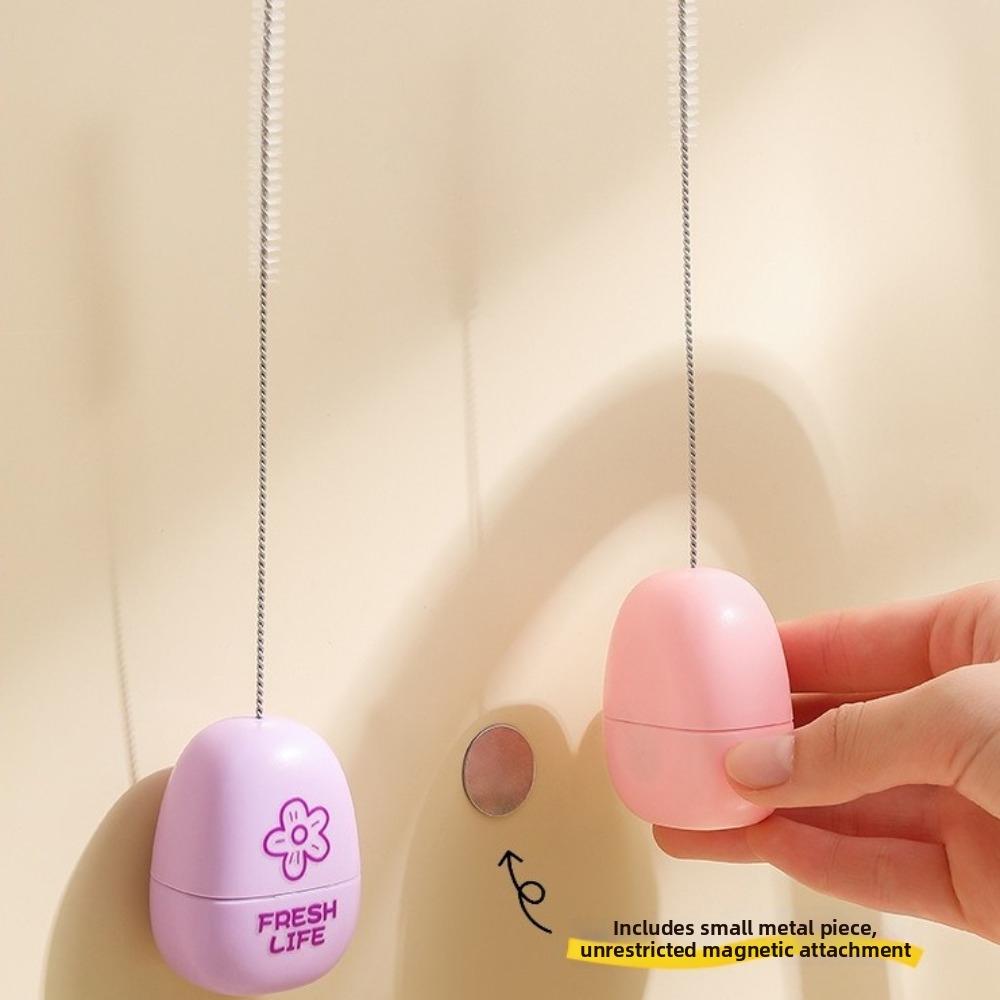 Steel Wire Long Handle Straw Cleaner Brush Magnetic Cup Cap Brush Cup Lid Brush Kitchen Cleaning