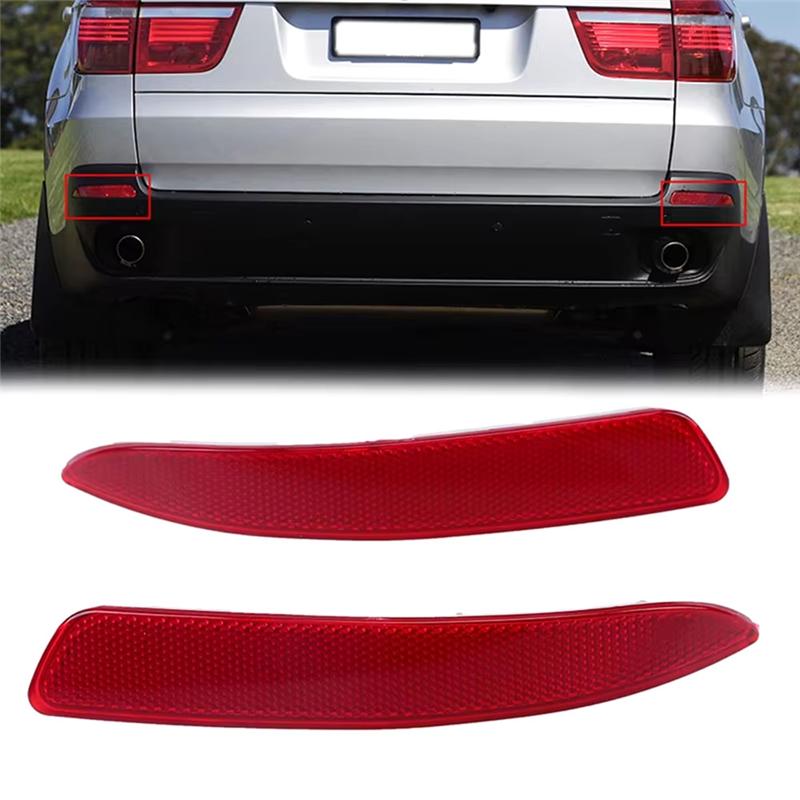 Authentic Car Rear Bumper Reflector Light For BMW E70 X5 2007-2013 63217158949 63217158950