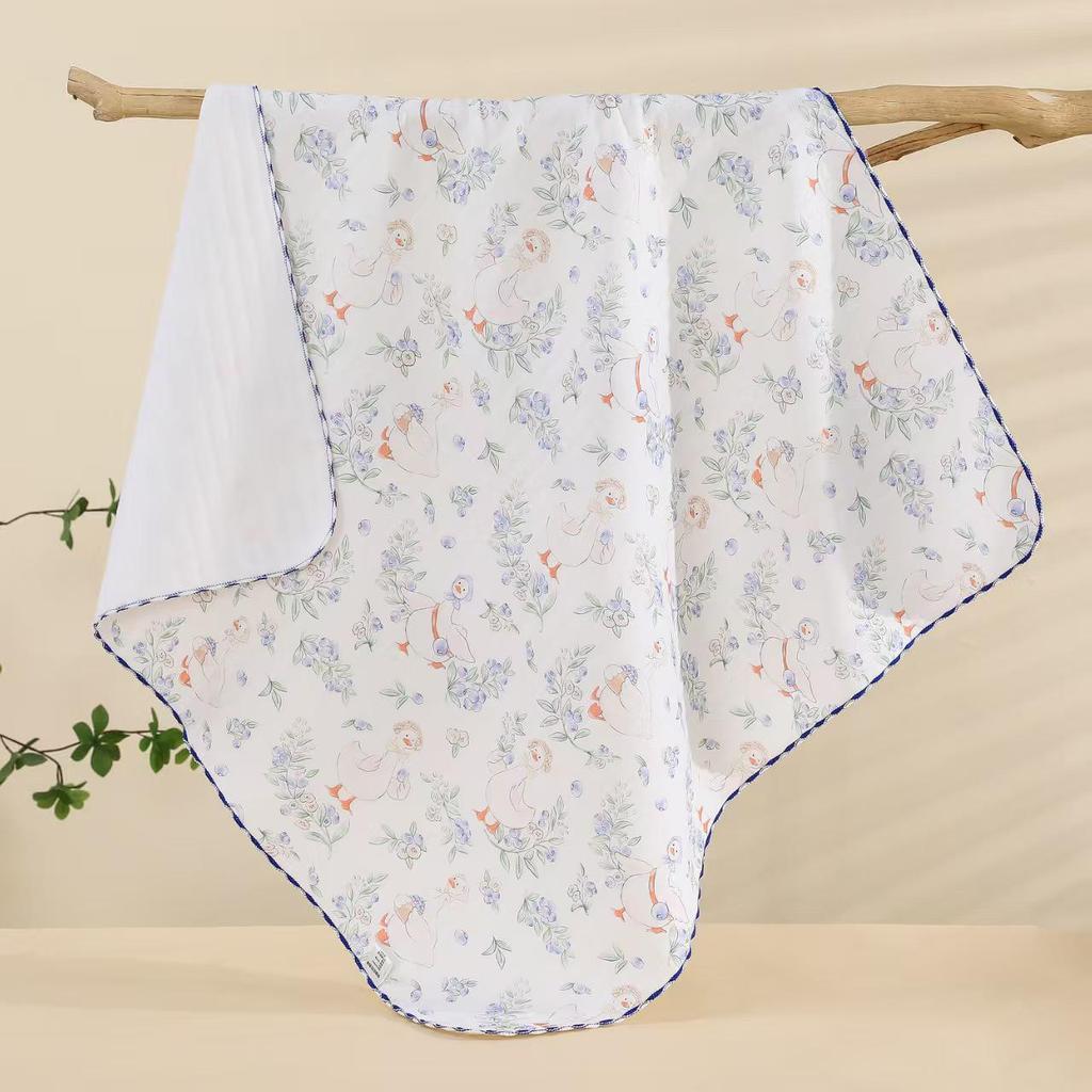 Baby Puckdecke aus reiner Baumwolle - Leichtgewicht für Frühling, Sommer und Herbst